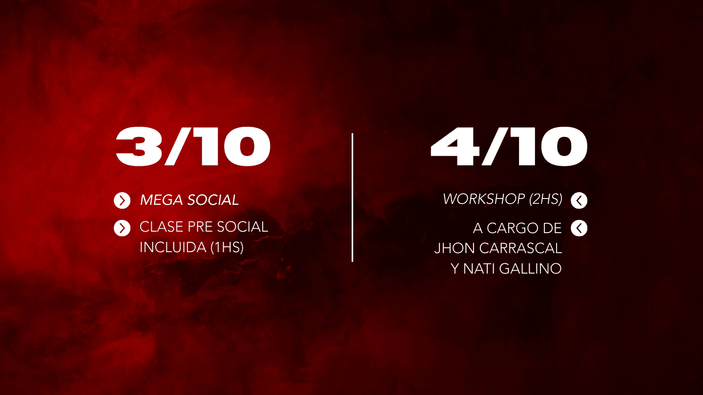 Fecha del evento
